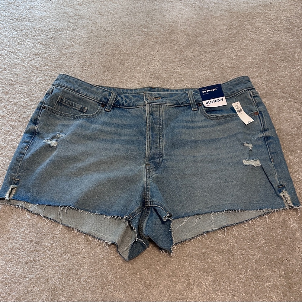 Old Navy Distressed Denim Shorts